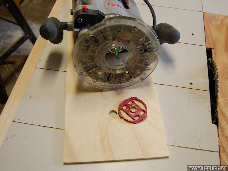 How To Make A Circle Cutting Jig For The Router IBUILDIT.CA